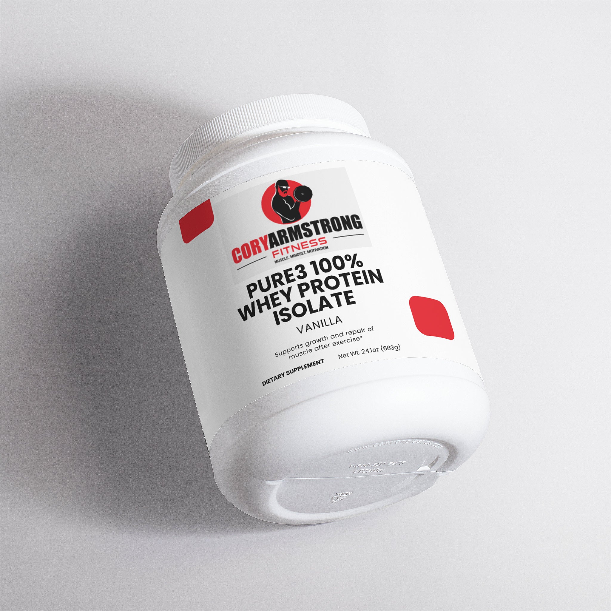 Pure3 100% Whey Protein Isolate (Vanilla)