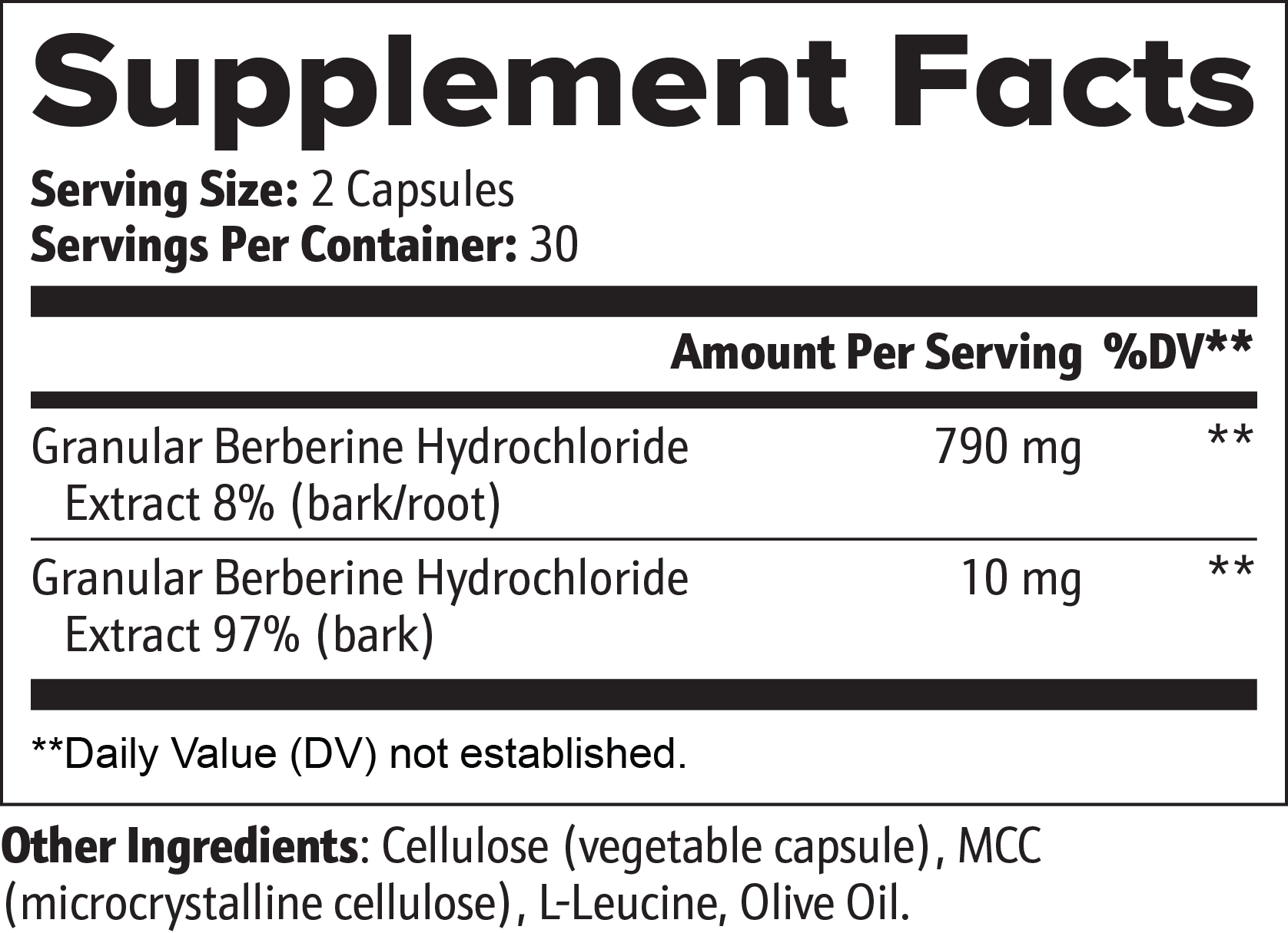 Glucose Edge: Berberine