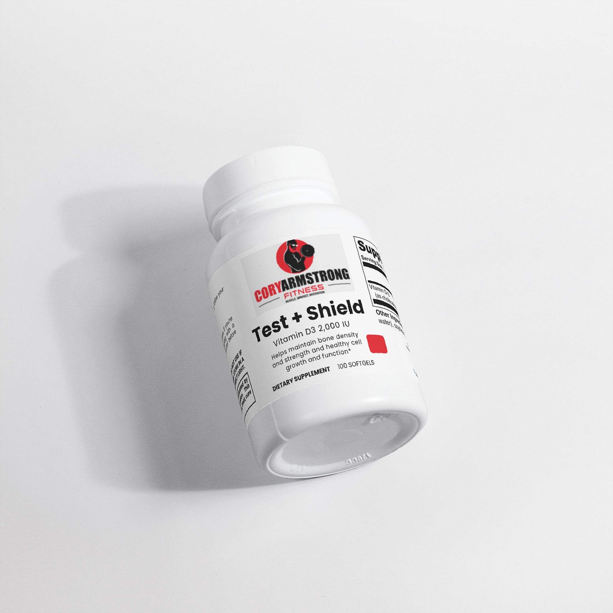 Test + Shield: Vitamin D3 2,000 IU