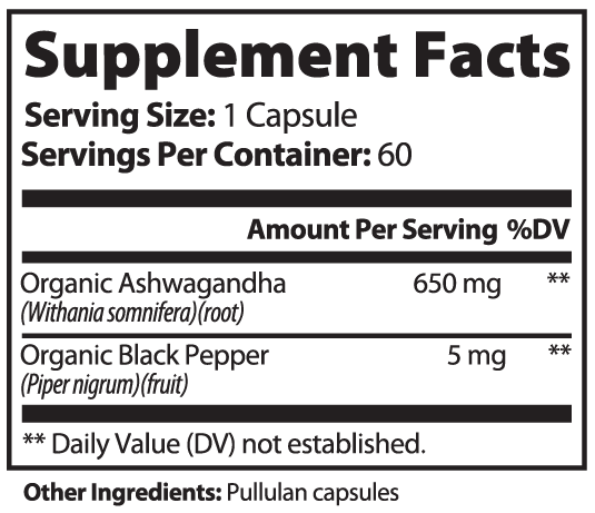 Fortitude: Ashwagandha